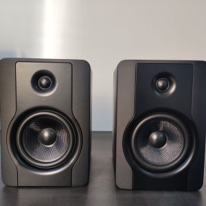 Monitor Speaker with Amplifier 5 Inch Sound Equipment Active Speakers for Guitar Musical Instrument Home Studio